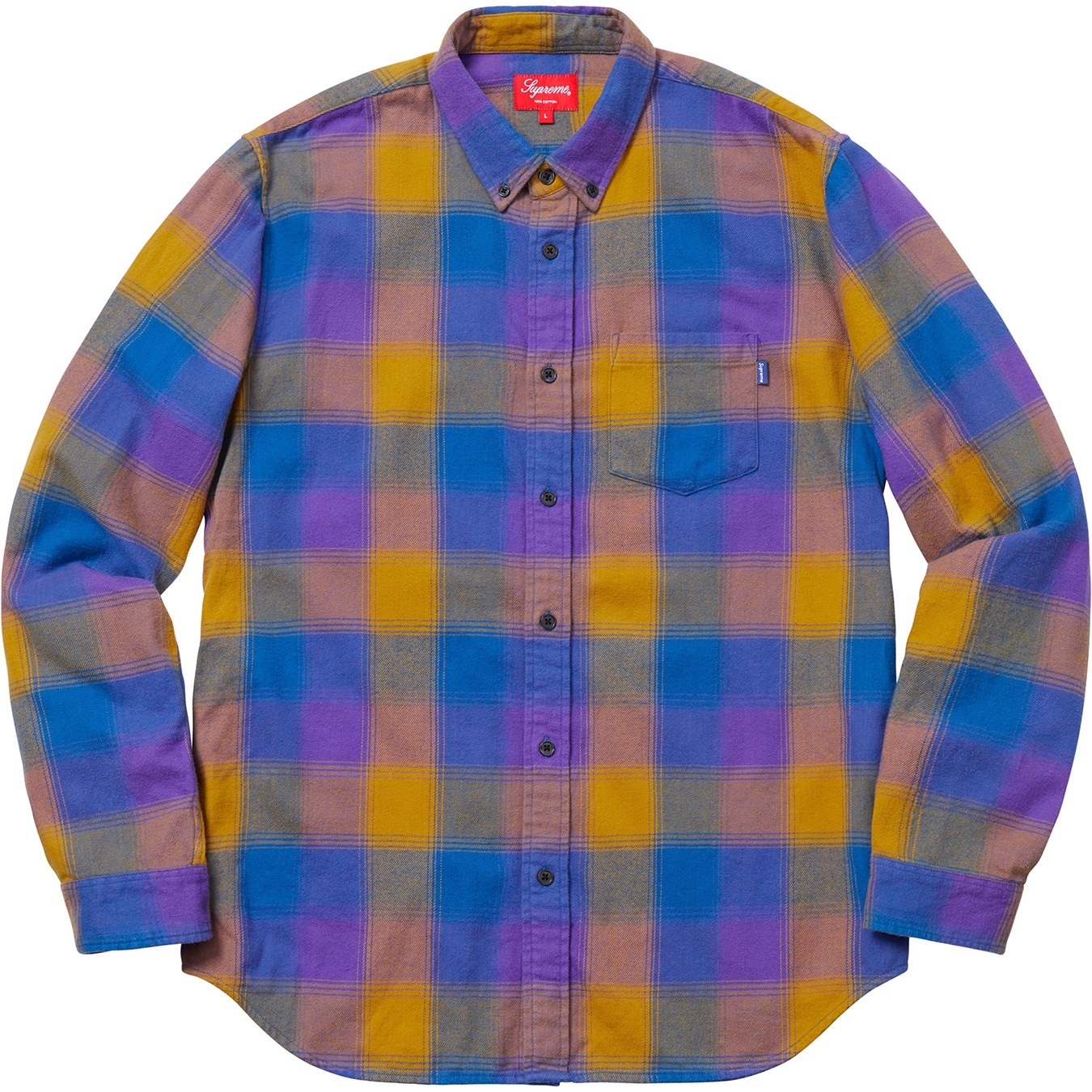 Shadow Plaid Flannel Shirt view 3